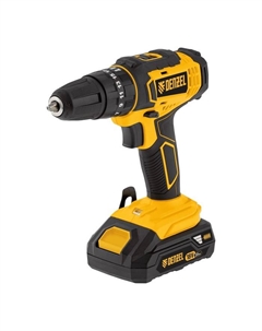 Дрель-шуруповерт ударная CId=18-02BM 26135, Li-Ion, 18 В, 400 - 1500 об/мин, 2 АКБ Denzel