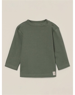 Футболка с длинным рукавом SL HOME, рост 74-80 см, оливковая Sima-land home