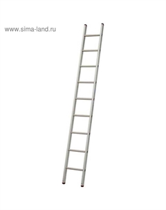 Лестница приставная SIBILO, односекционная, рабочая высота 3.6 м, 9 ступеней Krause