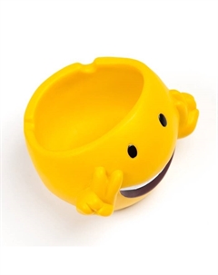 Пепельница для дома «Весёлый смайл», для сигарет и стиков, 12×11×9 см Сима-ленд