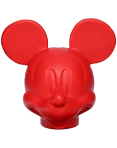 Копилка Микки Маус, гипс, 16х14х13 см, красный Disney