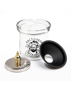 Пепельница для дома бездымная «Настоящий мужчина», для сигарет и стиков, 9.7×12.5 см Сима-ленд