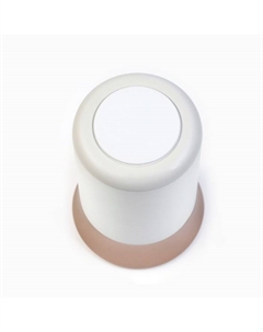 Пепельница для дома для сигарет и стиков, 11×6.7 см, бело-розовая Сима-ленд