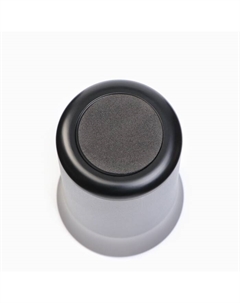 Пепельница для дома для сигарет и стиков, 11×6.7 см, черно-серая Сима-ленд