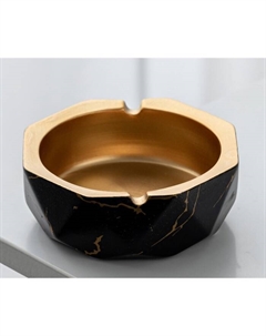 Пепельница для дома «Мрамор», для сигарет и стиков, 11.5×4.5 см, керамика Сима-ленд