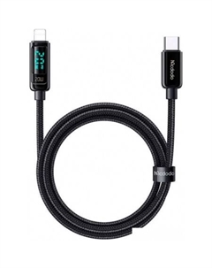 Кабель CA-8810 USB Type-C - Lightning (1.2 м, черный) Mcdodo