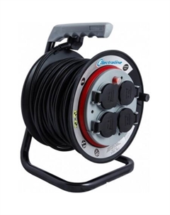 Удлинитель 49122 (30 м, черный) Electraline