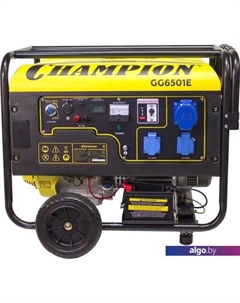 Бензиновый генератор GG6501E+ATS Champion