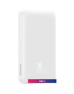 Внешний аккумулятор Magnetic Mini Wireless Fast Charge Power Bank 20W 5000mAh (белый) Baseus