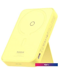 Внешний аккумулятор MagPro Magnetic Bracket Wireless Fast-Charging Power Bank 20W 5000mAh (желтый) Baseus