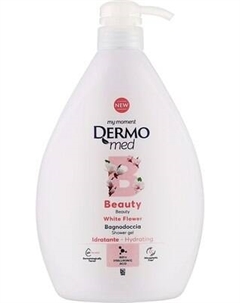 Гель для душа Beauty с белым цветком Dermomed