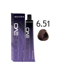 Крем-краска для волос Selective Professional Colorevo 6.51 / 84651 Selective professional