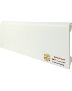 Плинтус Teckwood Полимер ультравысокой плотности ДП9 80x13x2000
