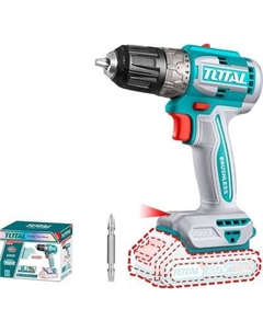 Аккумуляторная дрель-шуруповерт TOTAL TDLI204531 Total