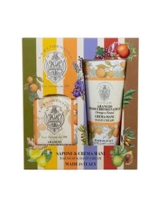 Набор косметики для тела La Florentina Крем для рук+Мыло Апельсин и дикий фенхель La florentina