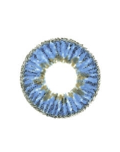 Комплект контактных линз Hera Elegance Blue Sph-4.50