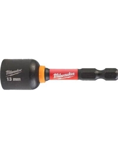Головка слесарная Milwaukee Магнитная торцевая Shockwave Hex - HEX13x65мм / 4932492443