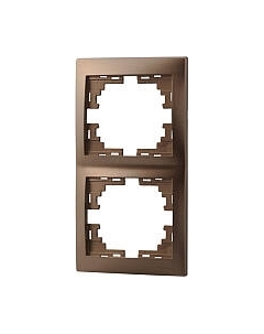 Рамка для выключателей и розеток Lezard Mira 701-3100-152