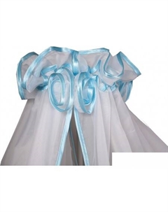 Постельное белье Балдахин 187 (голубой) Bambola