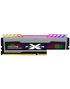 Оперативная память XPower Turbine RGB 8GB DDR4 PC4-25600 SP008GXLZU320BSB Silicon power