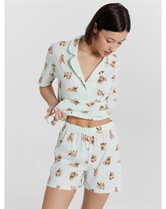 Комплект женский (рубашка, шорты) Mark formelle