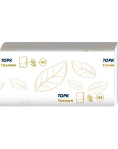 Бумажные полотенца Tork Премиум сложения ZZ 2сл / 13310025