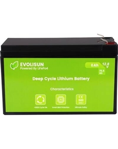 Батарея для ИБП LiFePO4 12.8V 10A Evolisun