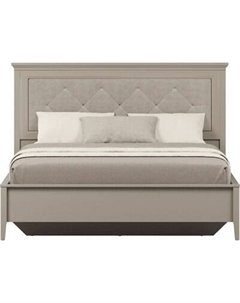 Полуторная кровать Black Red White Classic LOZ120x200 с мягким элементом М Black red white