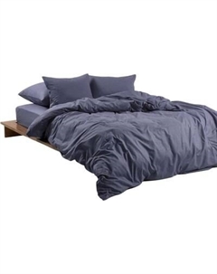 Комплект постельного белья Urban Family Голубой гранит 1.5сп 70x70 / 722 Urban family