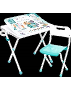 Комплект мебели с детским столом Ника Математика с монстриками / КА3/ММ