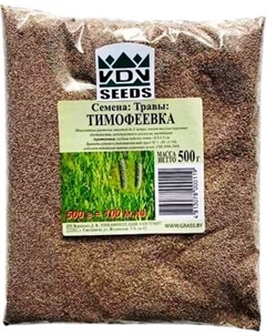 Семена газонной травы VDV Seeds Тимофеевка Vdv seeds