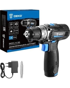 Аккумуляторная дрель-шуруповерт Deko DKCD12 / 083-1121
