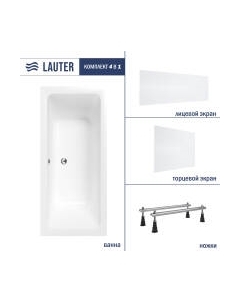 Ванна акриловая Lauter Olympia 170x75 / 21100075