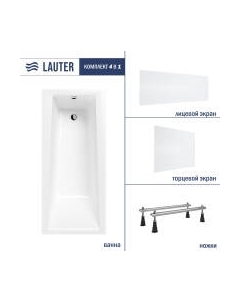 Ванна акриловая Lauter Versailles 150x75 / 21070050