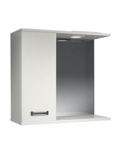 Шкаф с зеркалом для ванной Какса-А Пикколо с/о 55 L / 458383 Какса-а
