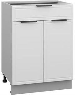 Шкаф-стол кухонный Arvento Корнелия Флок-плюс НШ60р1ш без столешницы
