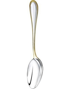 Десертная ложка Кольчугинский мельхиор Капелька / С216408