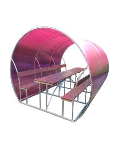 Беседка ВЕЛЕС Пион 3м с покрытием Велес