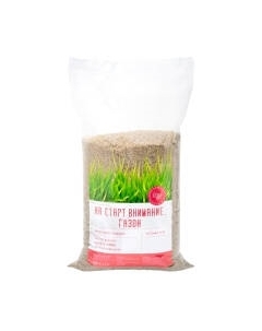 Семена газонной травы Зеленая Русь На старт внимание Газон Зеленая русь