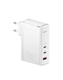 Сетевое зарядное устройство GaN5 Pro Fast Charger 2C+U 140W CCGP100202 White Baseus