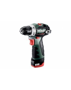 Дрель-шуруповерт PowerMaxx BS BL (601721500) с 2-мя АКБ, кейс Metabo