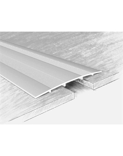 Порог алюм. п/кругл 80мм/4мм/1,8м серебро №80-01Т Ктм-2000