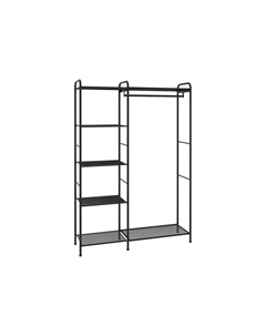 Гардеробная система Валенсия 1 (VALENCIA 1 clothes rack) черный Zmi