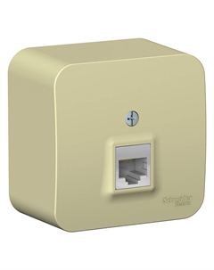 Беж. Розетка комп. RJ45 кат.5E BLNIA045007 Blanca