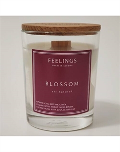 Свеча ароматическая из соевого воска "Blossom" 250 Feelings