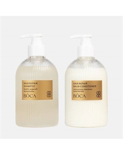 Парфюмированные шампунь и бальзам для волос Boca aroma