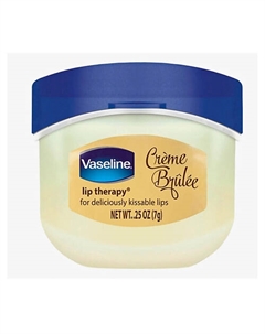 Бальзам для губ с ароматом крем-брюле Lip Therapy Creme Brulee Mini Vaseline