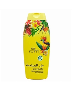 Парфюмированный гель для душа с ароматом сока персика Shiny exotic 750 Parli
