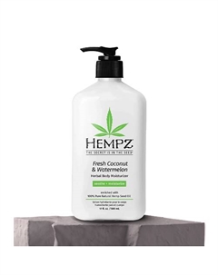Молочко для тела Кокос и Арбуз для восстановления кожи 500 Hempz