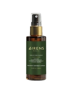 Минеральный дезодорант - бергамот, грейпфрут, имбирь 100 Sirensbeauty